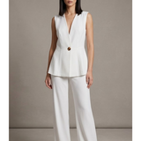 Completo gilet e pantalone DORIANA BIANCO MARICLA 