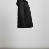 Giaccone trapuntato con cappuccio EC2508 NERO MARICLA 