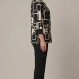 tailleur 3 pz giacca fantasia GRILLO NERO MARICLA 