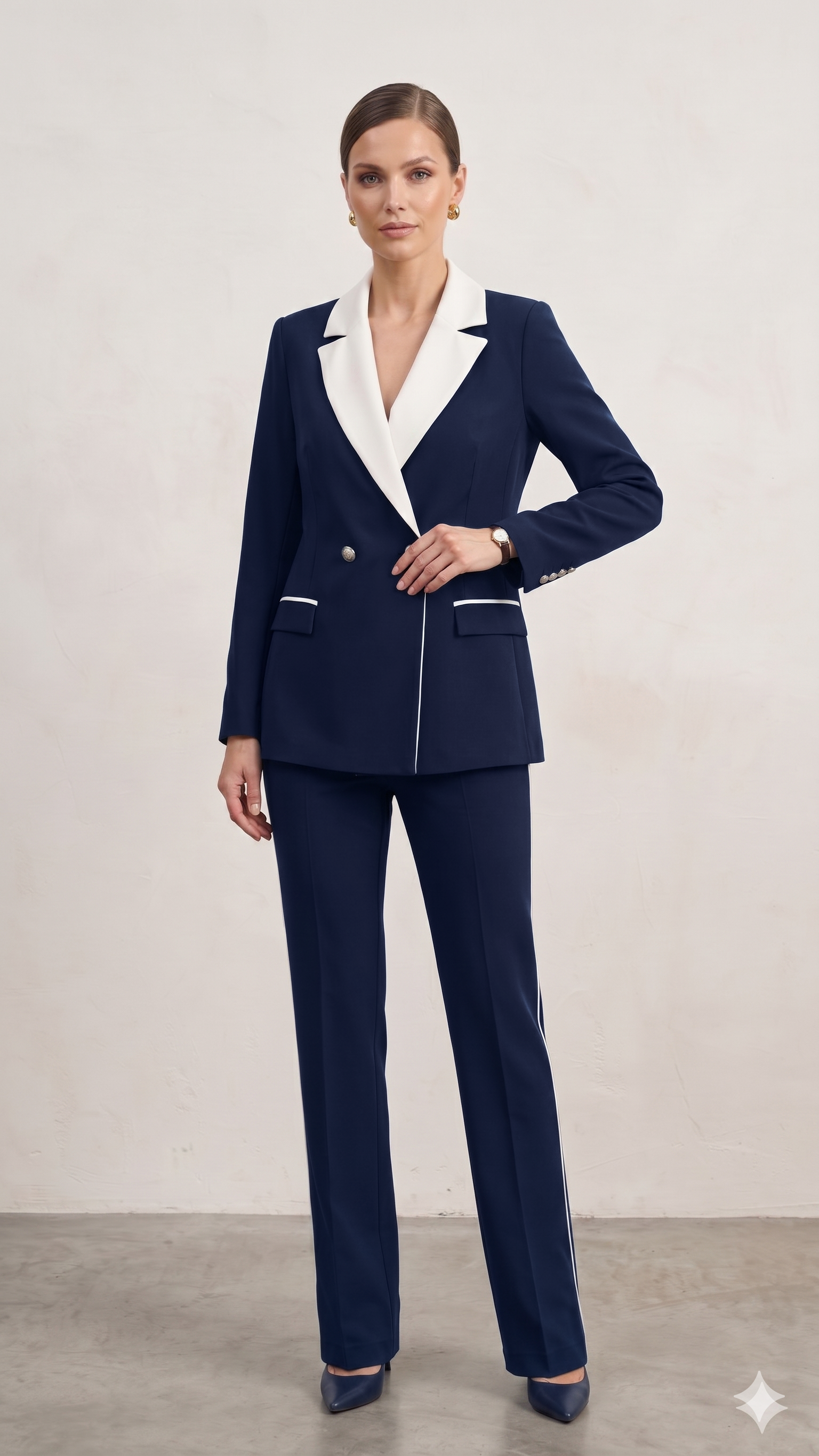 Completo Sartoriale Bicolore MUSA BLU MARICLA 