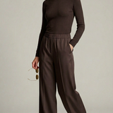 pantalone palazzo tasca PER26106 MORO MARICLA 