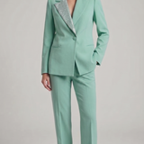 tailleur strass bavero ROMI4124 MENTA MARICLA 