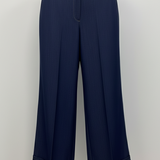 Pantalone Wide-Leg a Caduta Fluida ROMI5439 BLU MARICLA 