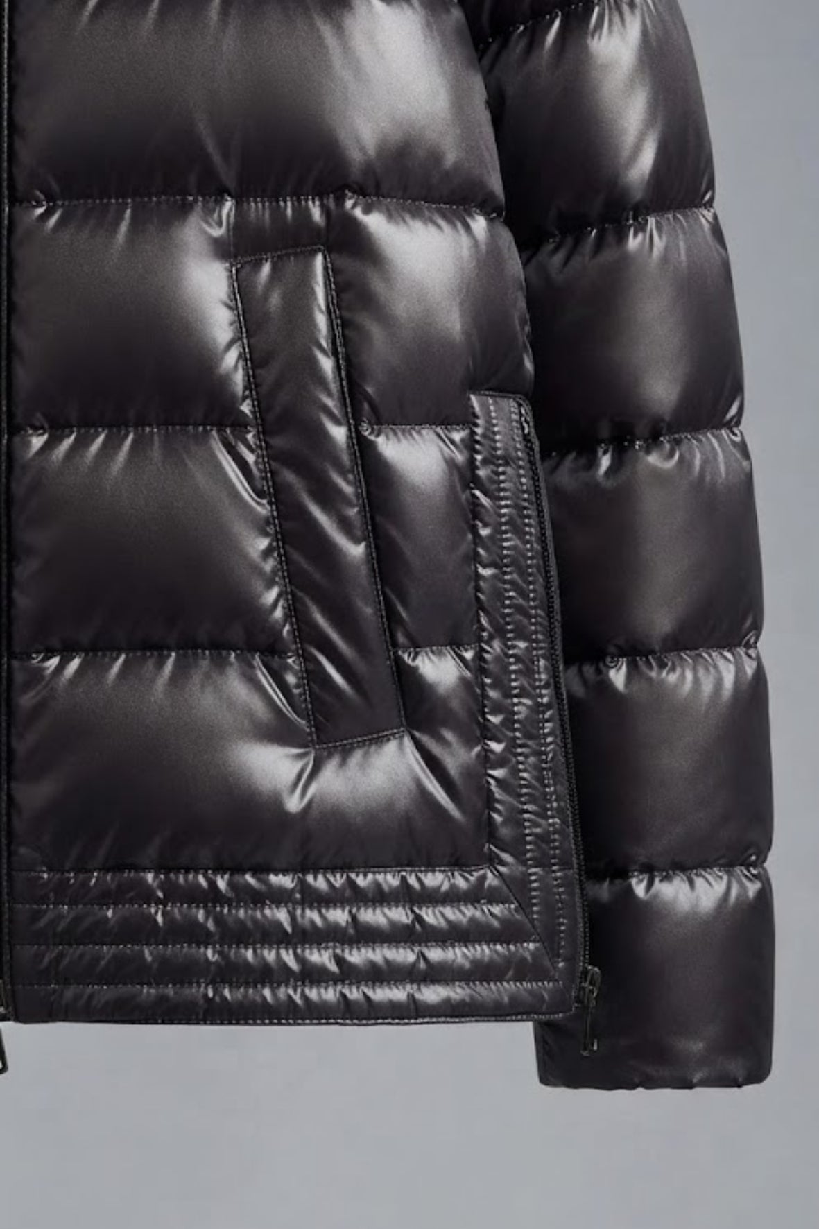 piumino doppia lunghezza con zip LIN3536 ONICE LINDAS 