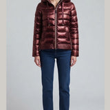 piumino doppia lunghezza con zip LIN3536 VINO LINDAS 