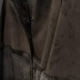 Cappotto Reversibile eecomontone con pelliccia LIN3558 MORO LINDAS 