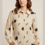 Camicia fantasia geometrica LIN650 BURRO LINDAS 