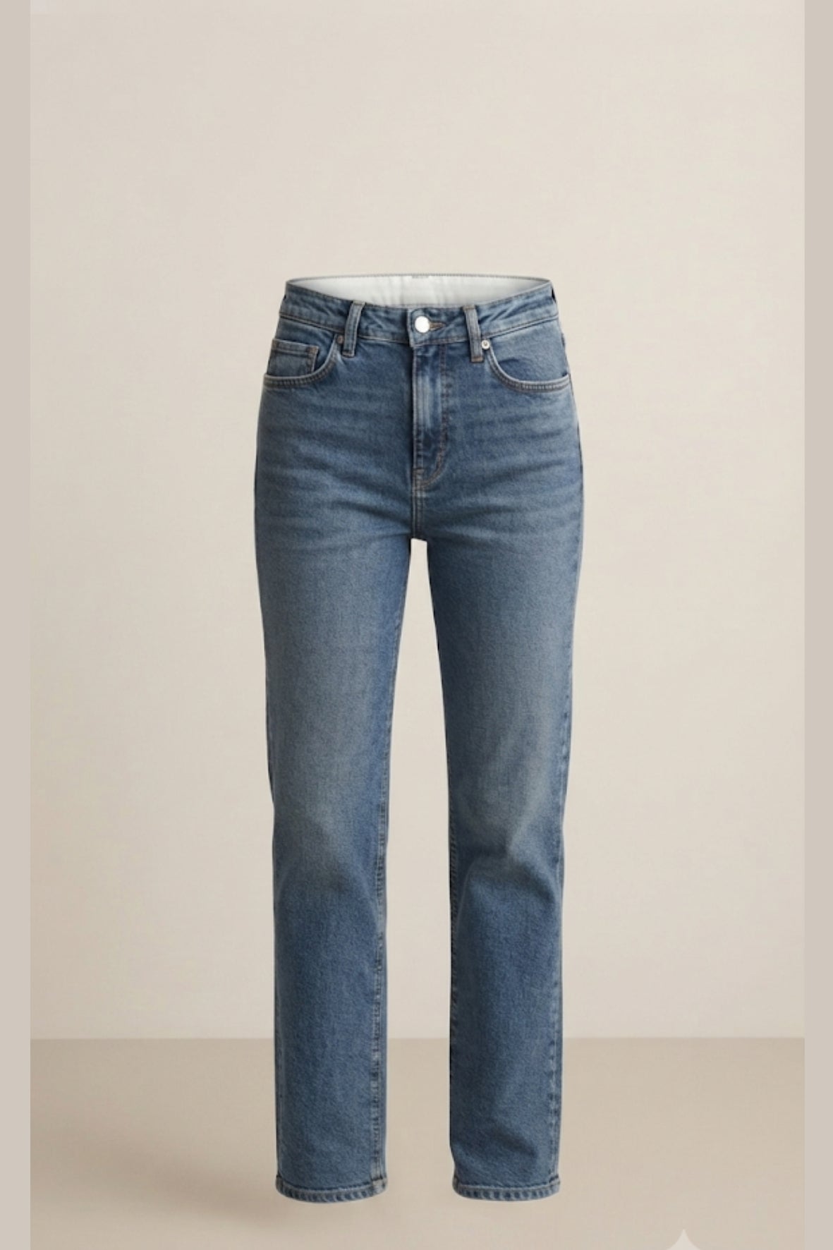 Pantalone jeans palazzo sabbiato LIN670 DENIM LINDAS 