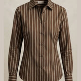 camicia righe LIN693 MORO LINDAS 