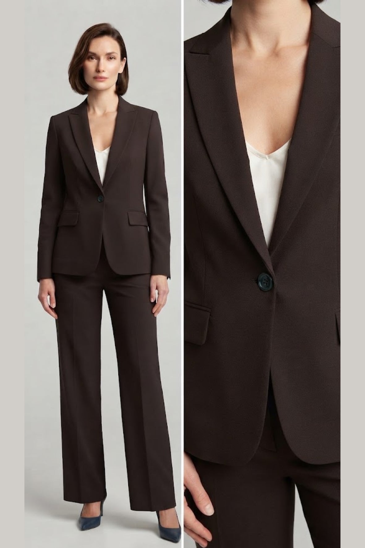 Tailleur basico AD00745 MORO MARICLA 