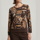 maglia fantasia CB03677 MORO MARICLA 