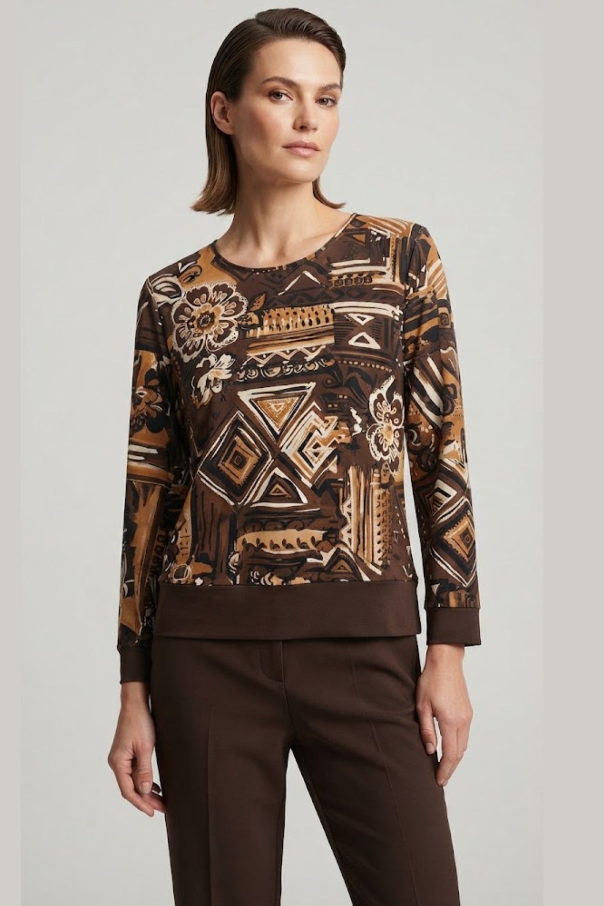 maglia fantasia CB03677 MORO MARICLA 