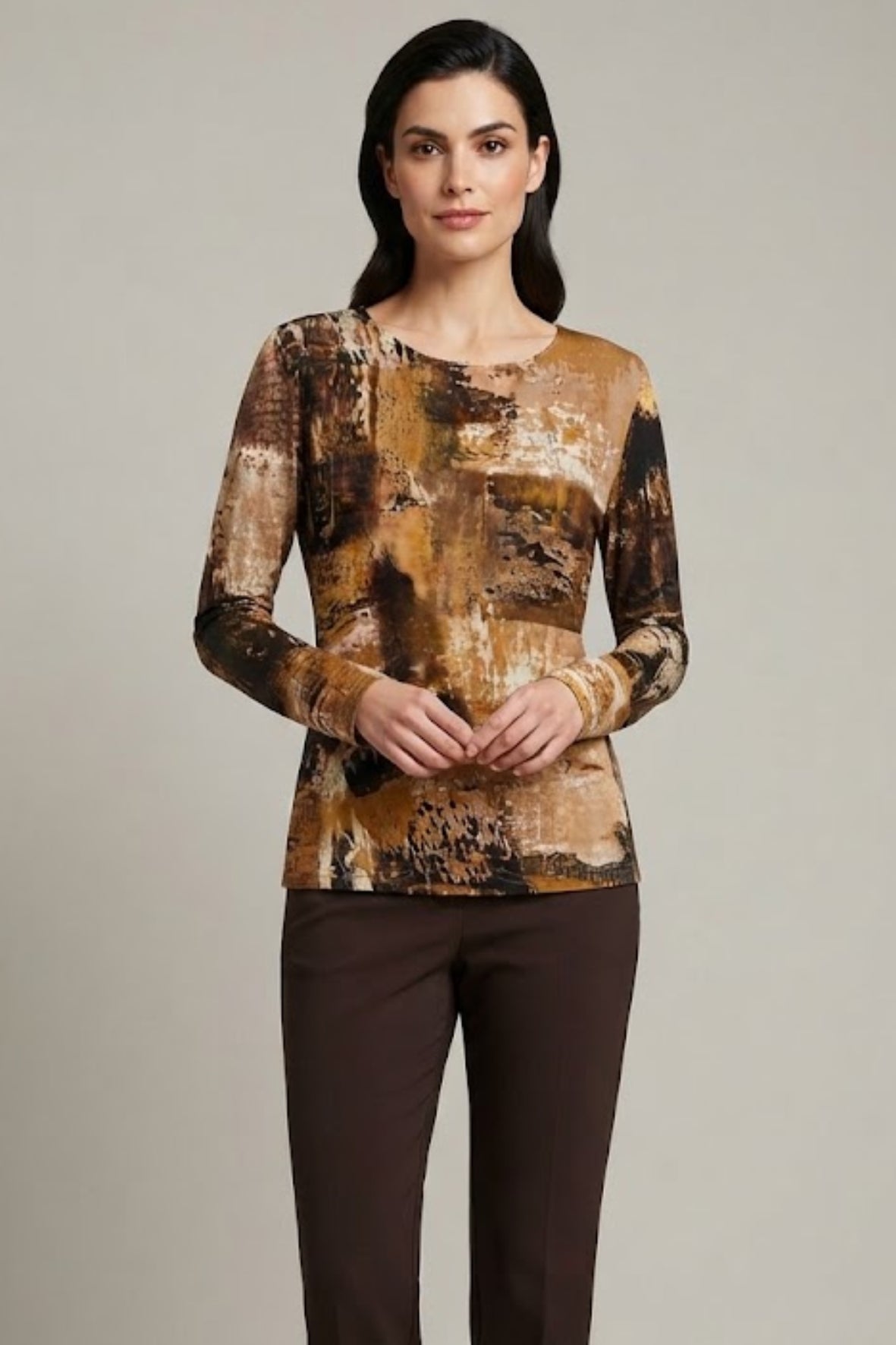 casacca fantasia CB03705 BEIGE MARICLA 
