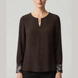 maglia manica fantasia CB03747 MORO MARICLA 
