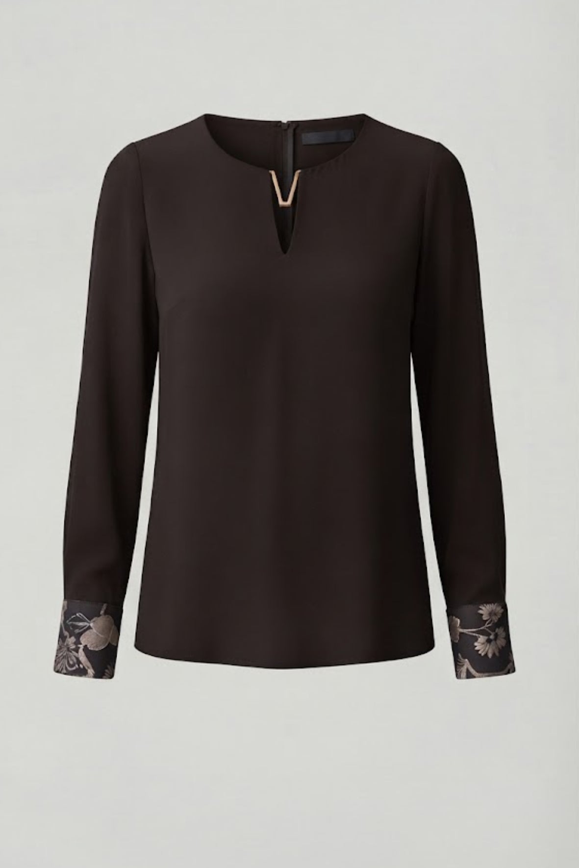 maglia manica fantasia CB03747 MORO MARICLA 