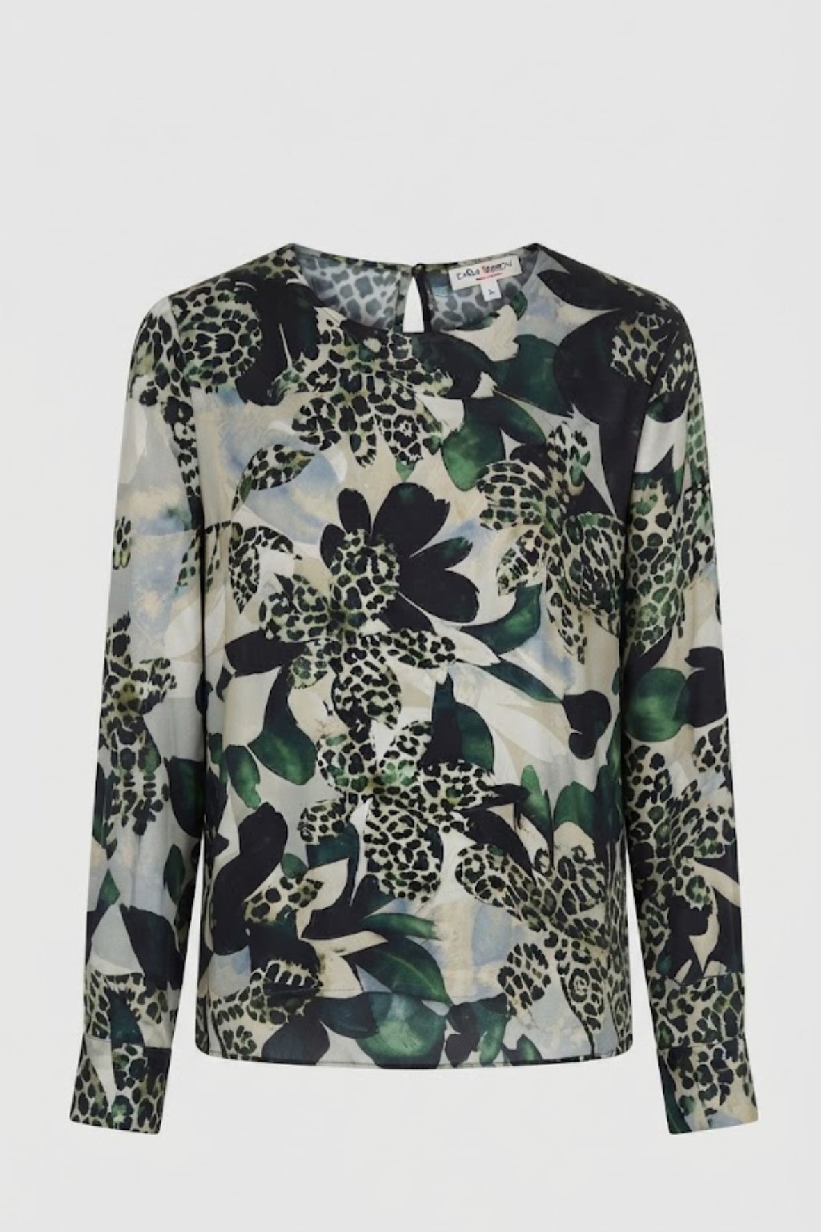 maglia fantasia CF50047 VERDE MARICLA 
