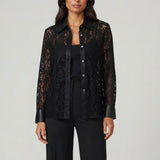 twin set pizzo CF50320 NERO MARICLA 