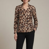 maglia casacca accessorio collo CF50335 MORO MARICLA 