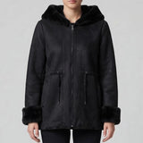 montone parka DB11459 NERO MARICLA 