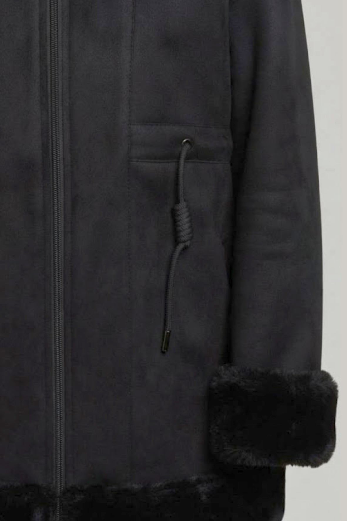 montone parka DB11459 NERO MARICLA 