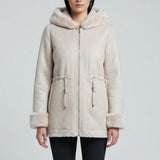 montone parka DB11459 PANNA MARICLA 