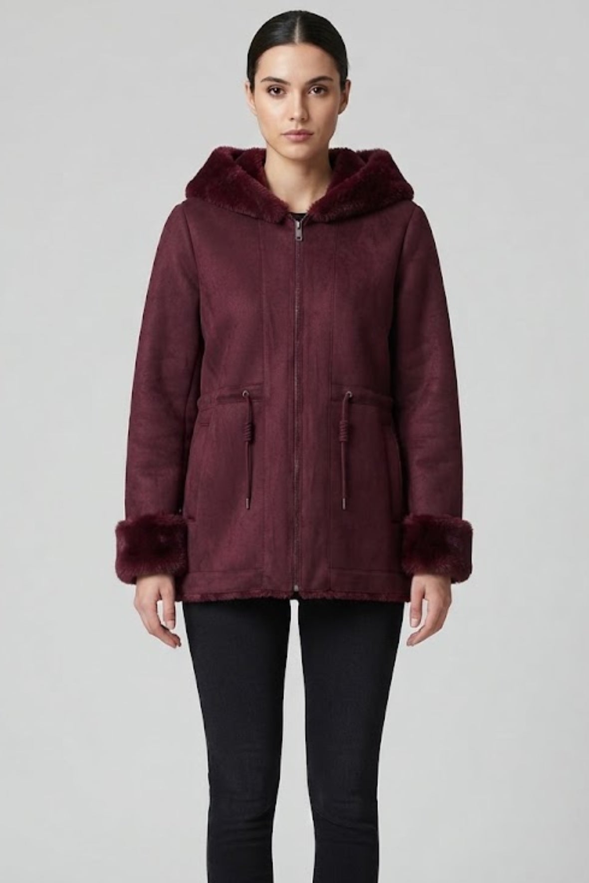 montone parka DB11459 VINO MARICLA 