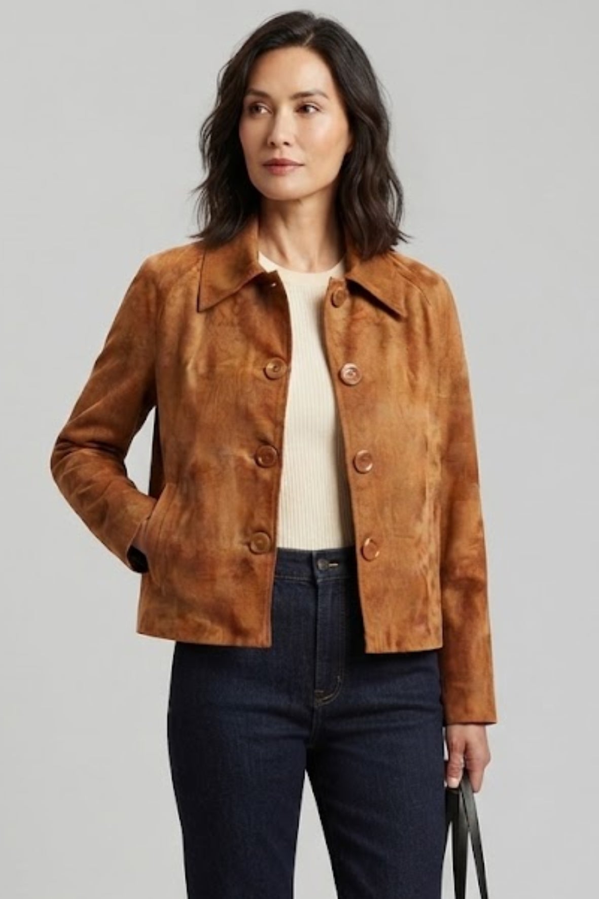 giacca camicia FFAZELIA BRUCIATO MARICLA 