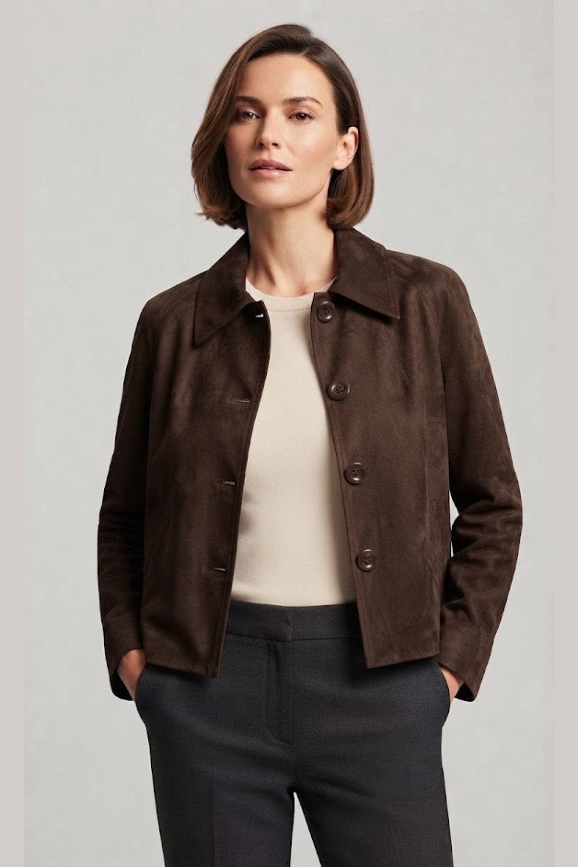 giacca camicia FFAZELIA MORO MARICLA 