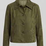 Giacca camicia<BR/> FFAZELIA VERDE MARICLA 