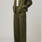 pantalone dainetto con profilo FFSHEILA VERDE MARICLA 
