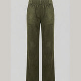pantalone dainetto con profilo FFSHEILA VERDE MARICLA 