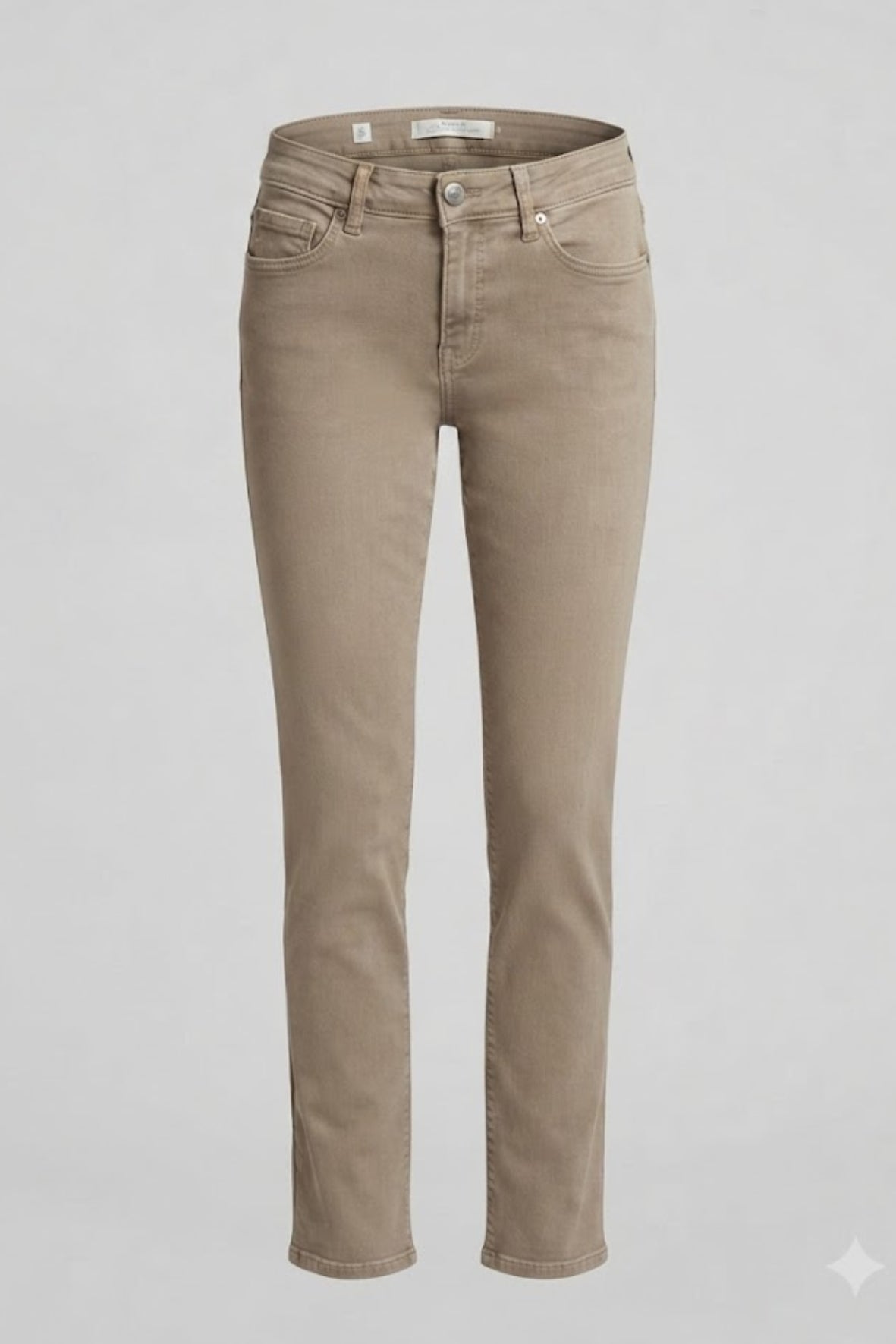 Pantalone jeans colorato regolare GH5175 BEIGE MARICLA 
