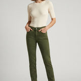 Pantalone jeans colorato regolare GH5175 MILITARE MARICLA 