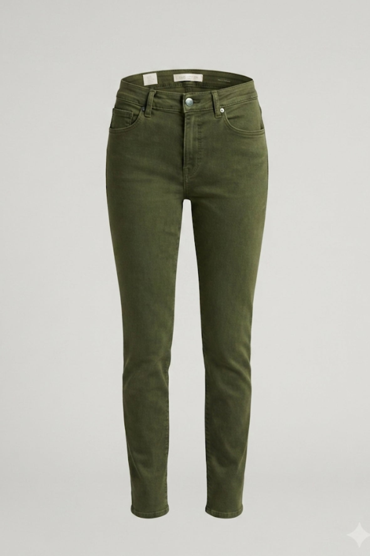 Pantalone jeans colorato regolare GH5175 MILITARE MARICLA 