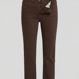 Pantalone jeans colorato regolare GH5175 MORO MARICLA 