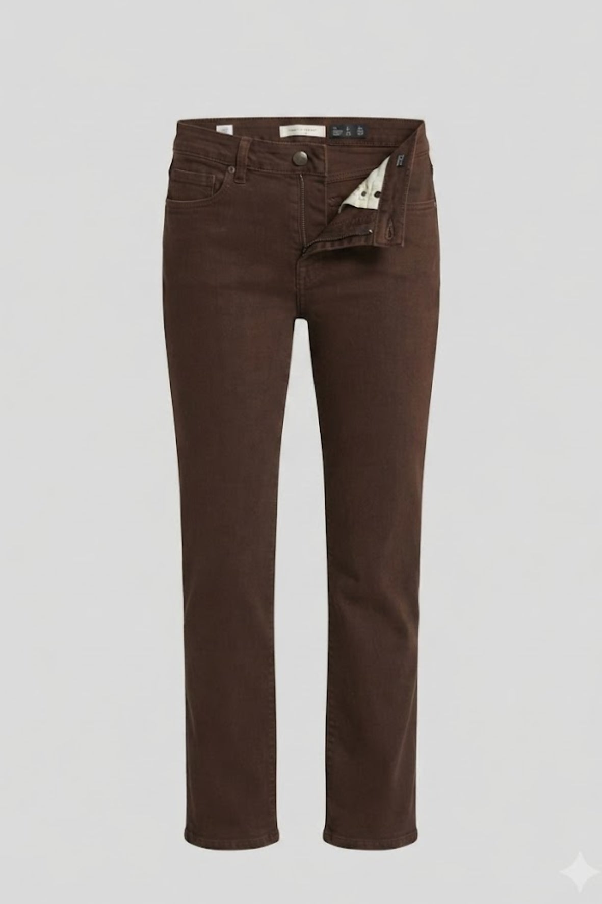Pantalone jeans colorato regolare GH5175 MORO MARICLA 