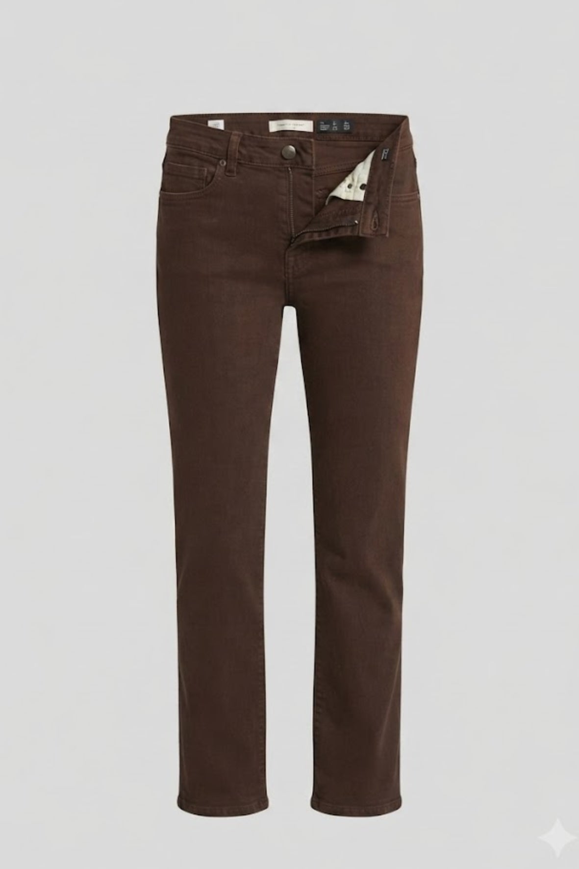 Pantalone jeans colorato regolare GH5175 MORO MARICLA 