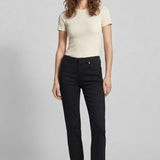 Pantalone jeans colorato regolare GH5175 NERO MARICLA 