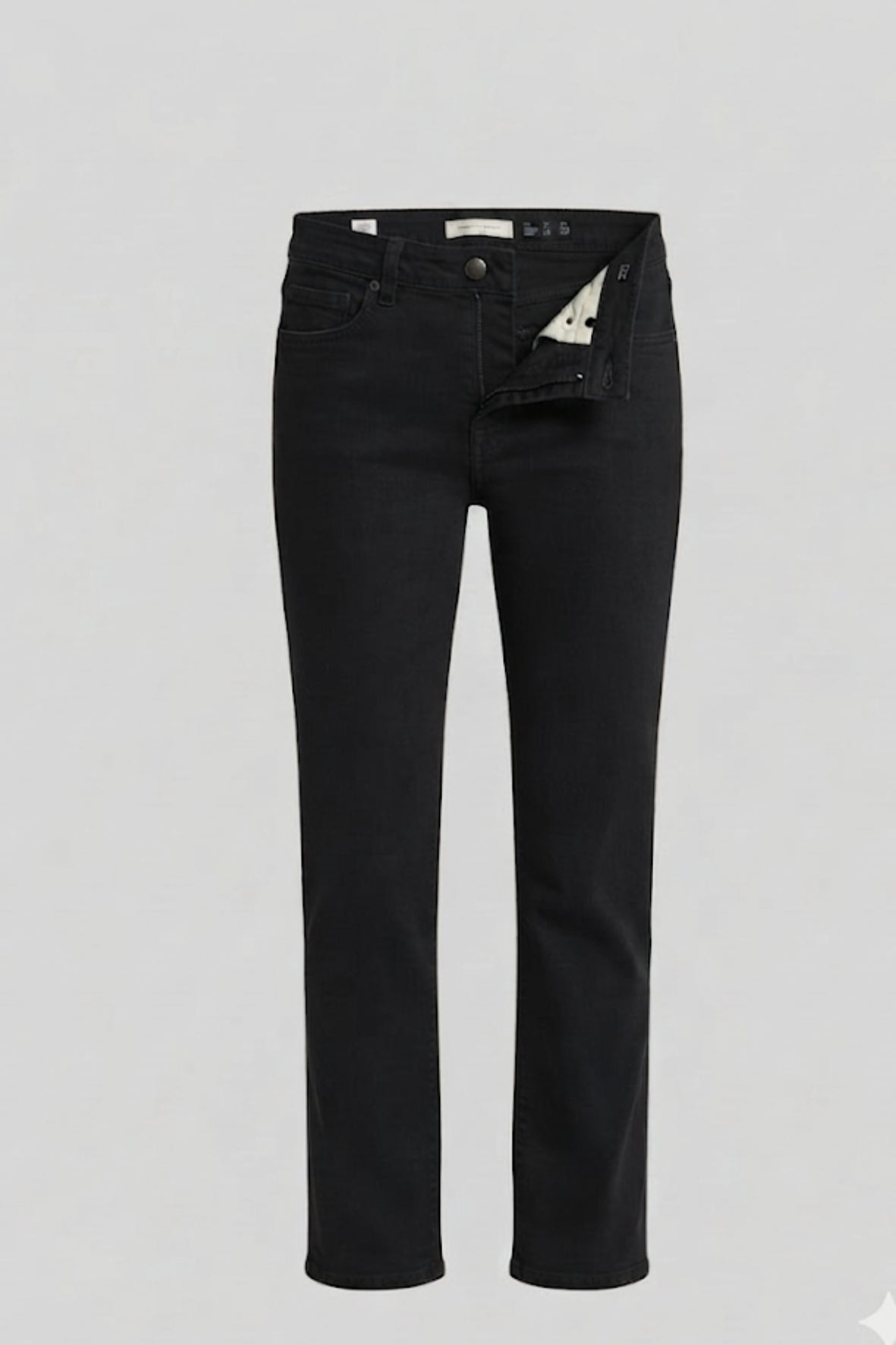 Pantalone jeans colorato regolare GH5175 NERO MARICLA 