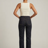 Pantalone jeans con il piegone GH5916 NERO MARICLA 