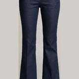 pantalone tubolare con elastico chambray LES2231 DENIM MARICLA 