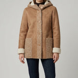 giaccone ecomontone con fantasia MAMMA BEIGE MARICLA 