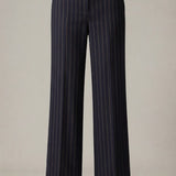 pantalone gessato MARGOT BLU MARICLA 
