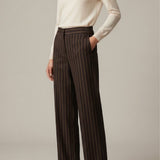 pantalone gessato MARGOT MORO MARICLA 