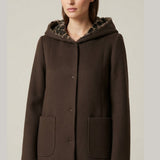 giaccone con animalier NAOMI MORO MARICLA 