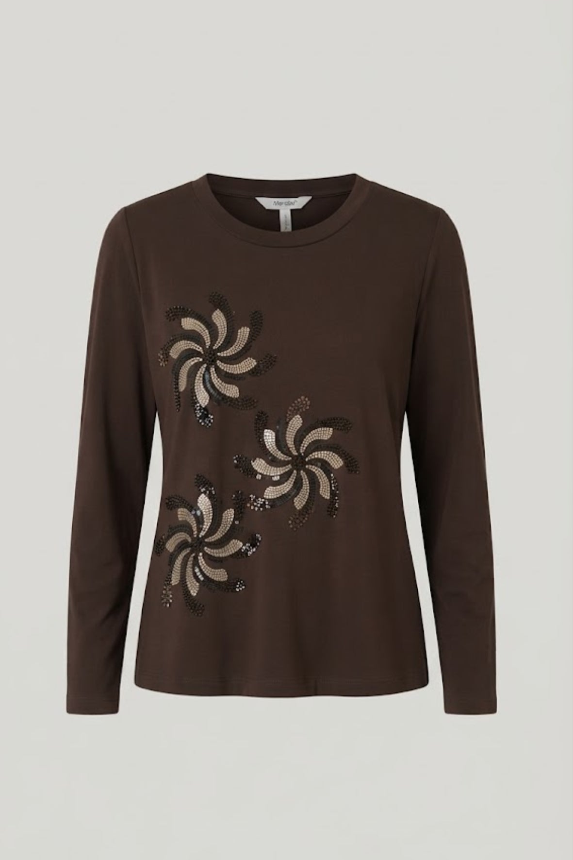 maglia girasole PER26671 MORO MARICLA 