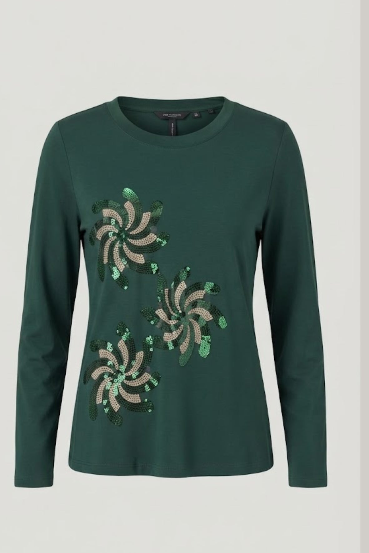 maglia girasole PER26671 VERDE MARICLA 