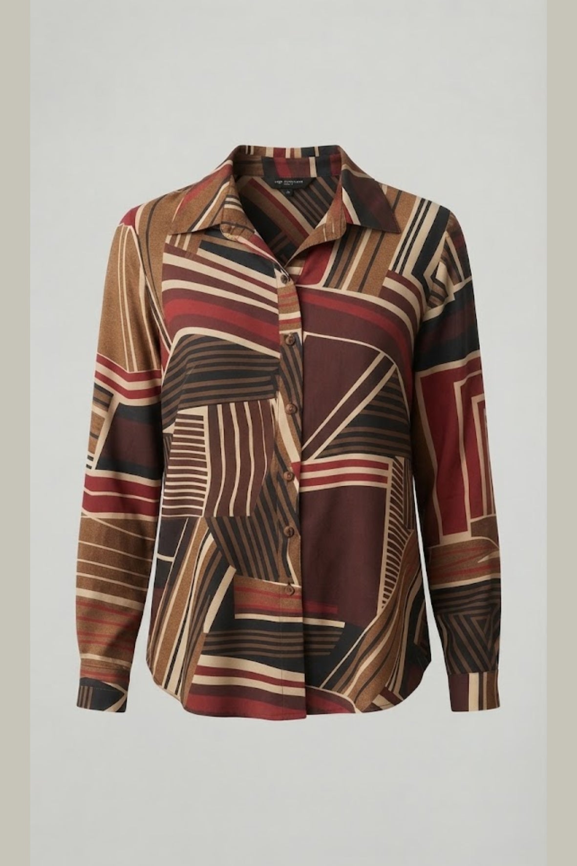 camicia fantasia PER26699 VINO MARICLA 
