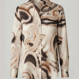 camicia fantasia ROMI2901 SABBIA MARICLA 