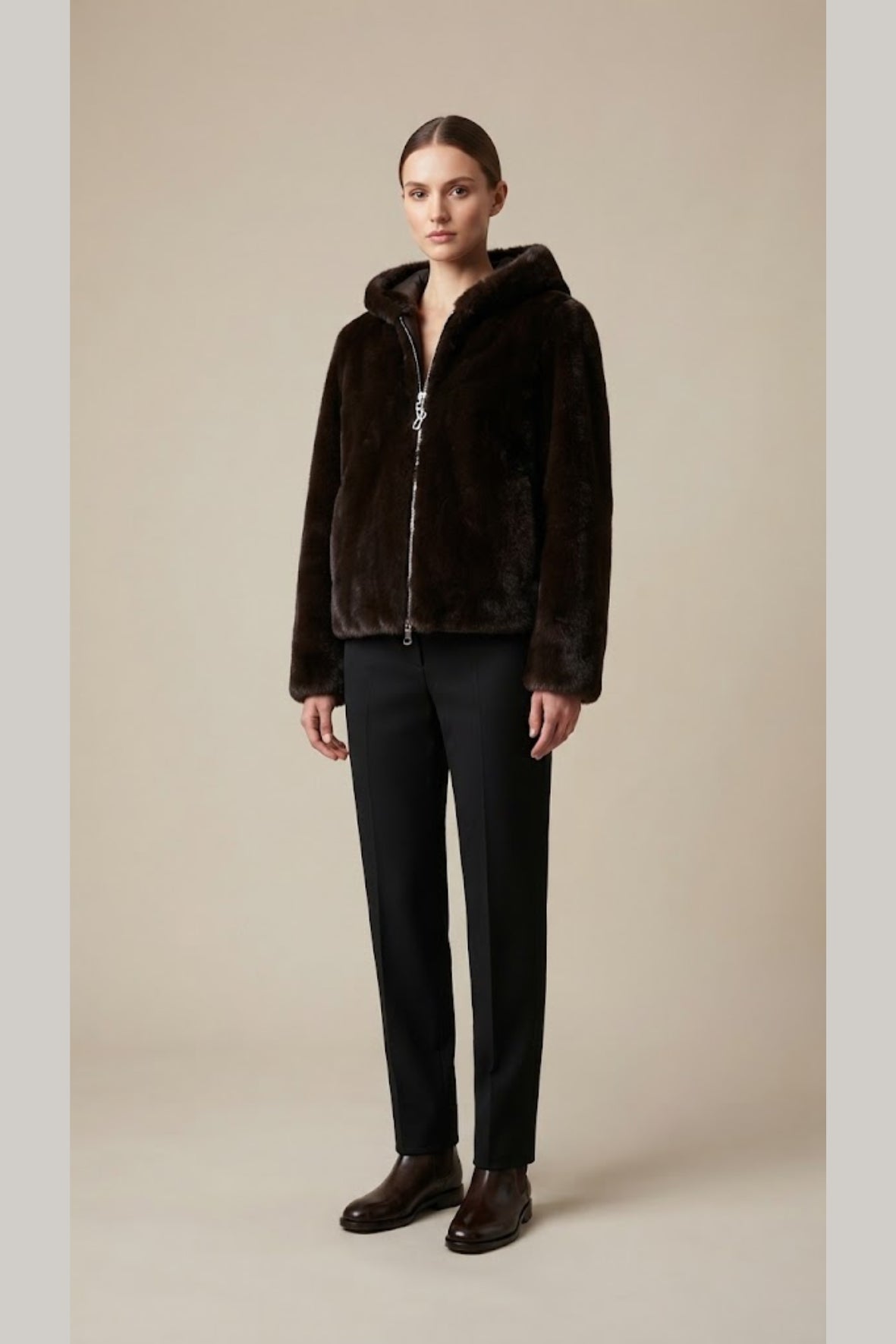 pelliccia con ecomontone reverse VALENTINA MORO MARICLA 